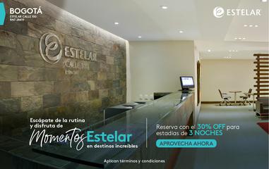 DESESTRÉSATE 30%OFF ESTELAR Calle 100 Hotel Bogota
