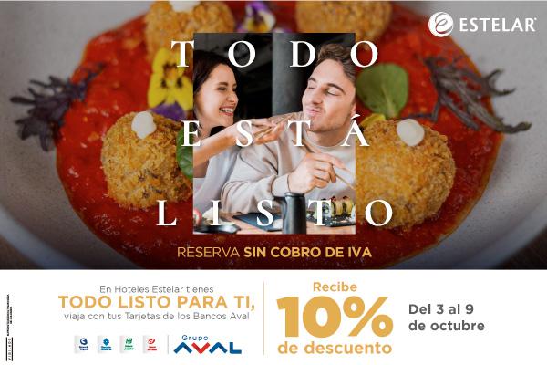 PROMOCIÓN GRUPO AVAL ESTELAR Calle 100 Hotel Bogota